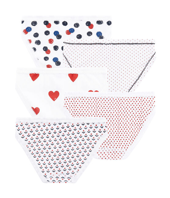 Lotto di 5 culottes per bambina variante 1