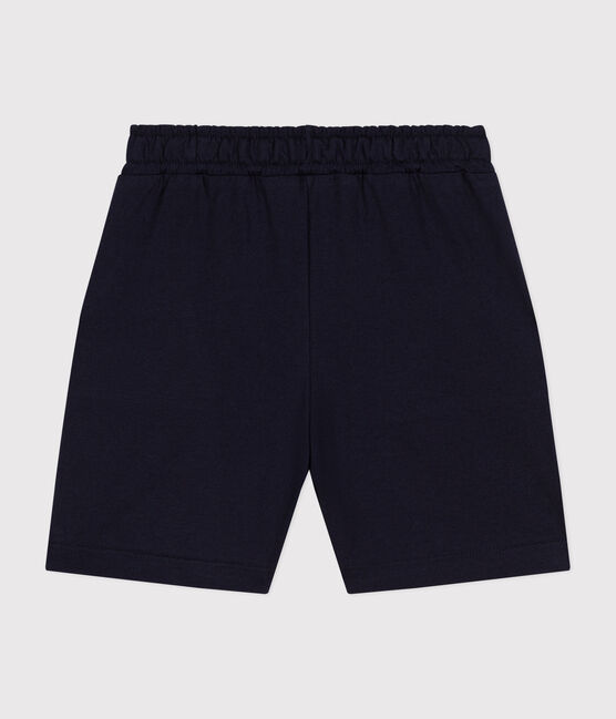 Shorts in cotone bambino blu SMOKING