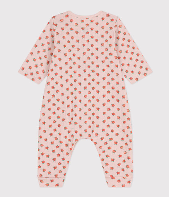 Tutina neonato e neonata in ciniglia Sweet love blu 1-3 mesi