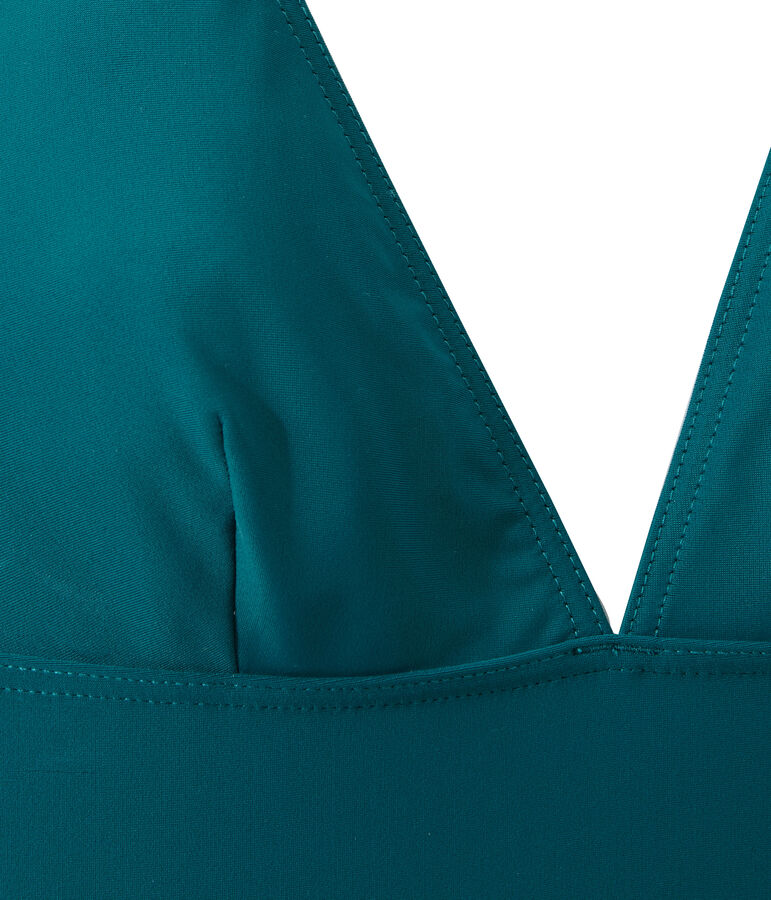 Costume da bagno donna intero verde Rivage