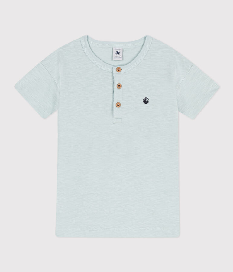 T-shirt  maniche corte in cotone bambino verde