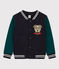 Teddy bambino in molleton blu SMOKING/ PINEDE