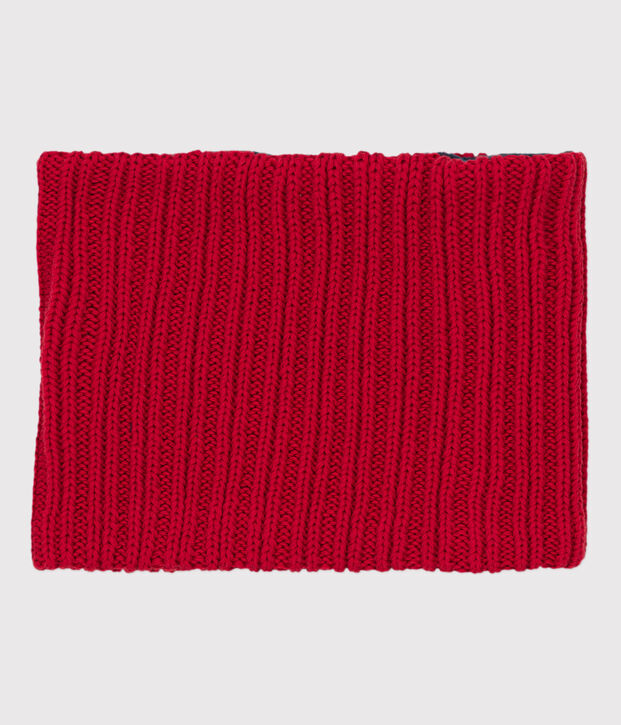 Snood bambino unisex rosso