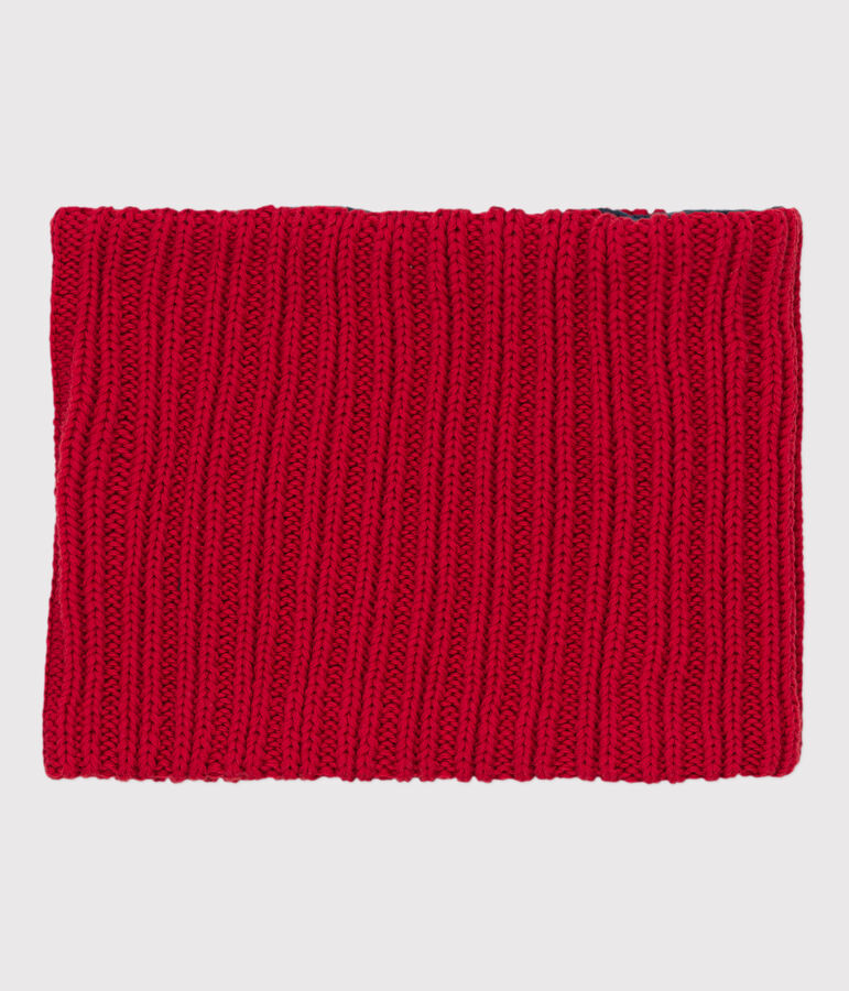 Snood bambino unisex rosso