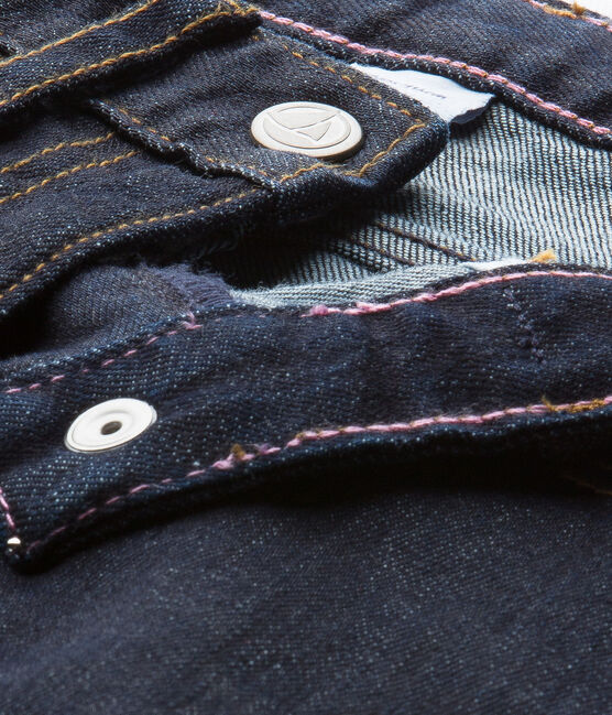Jean slim stretch enfant fille blu Jean