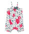 Pagliaccetto bebè bambina senza maniche bianco MARSHMALLOW/bianco MULTICO