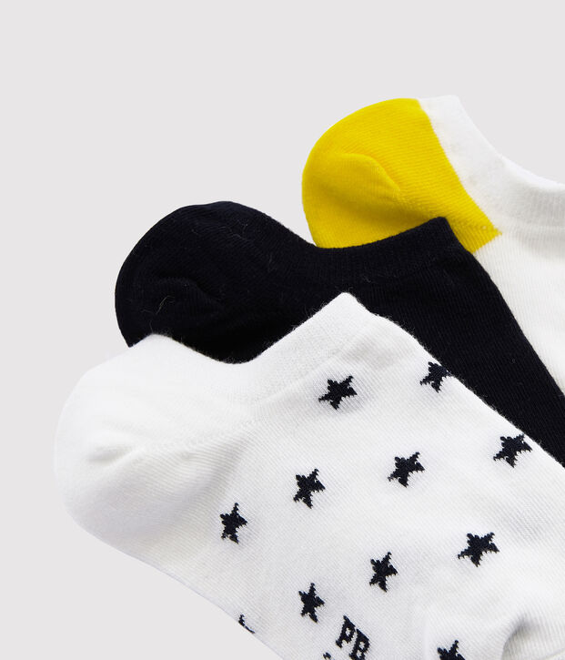 Confezione da 3 paia di calzini bambino multicolore