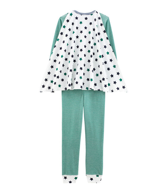 Tutina lunga da bambino bianco MARSHMALLOW/bianco MULTICO