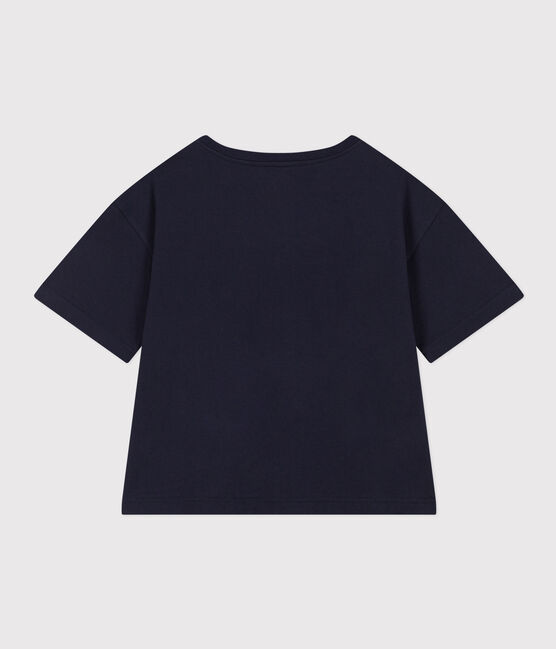 T-shirt LE BOXY in cotone Donna blu SMOKING