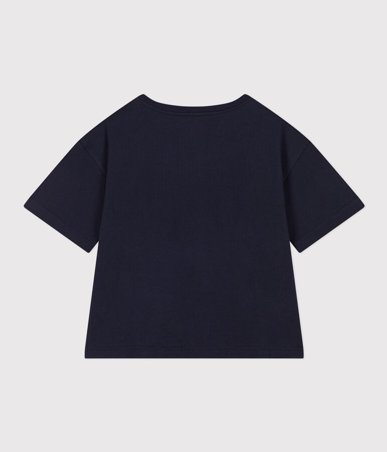 T-shirt LE BOXY in cotone Donna blu