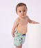 Shorts da bagno con gelati stampati neonato blu/multicolore