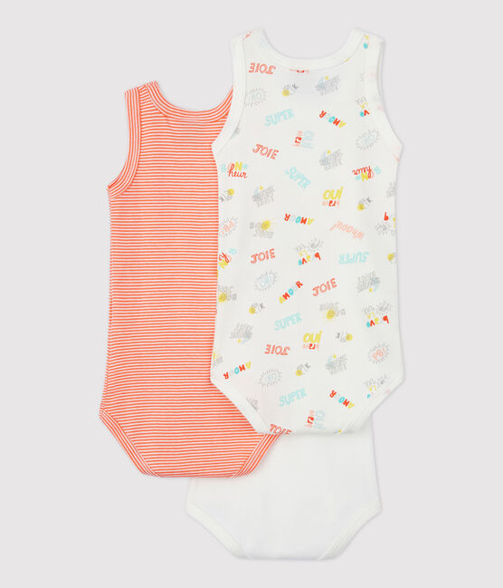 Confezione da 3 body con spalline bebé variante 1