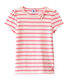 T-shirt bambina a righe marinière