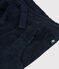 Pantaloni in velluto a coste bambino blu SMOKING