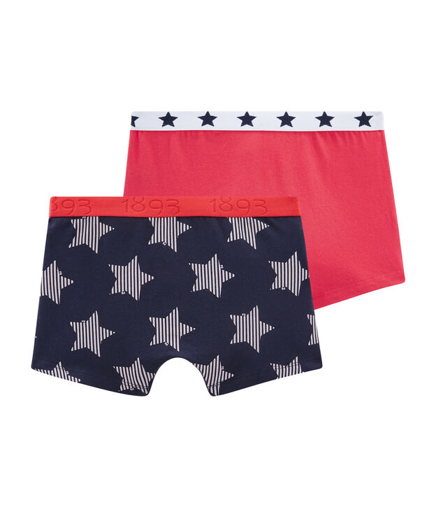 Duo boxer ragazzo multicolore