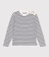 Pullover marinaro in cotone a righe donna