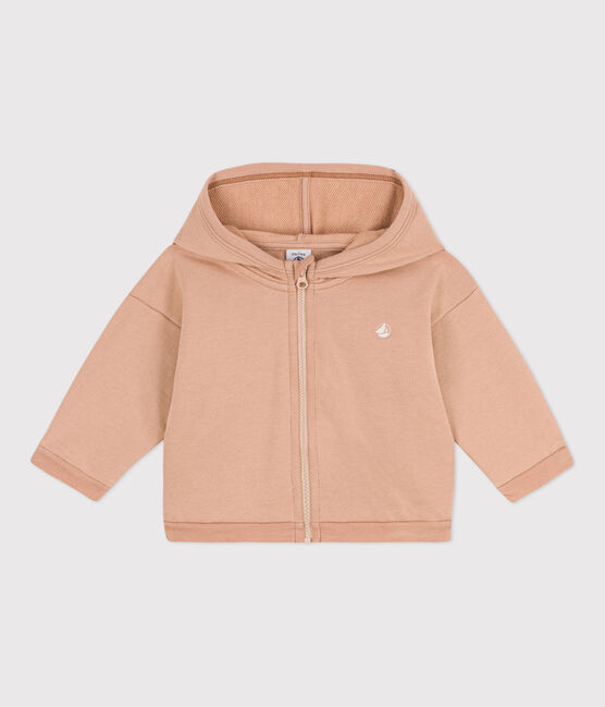 Felpa con cappuccio per bebè beige VINTAGE
