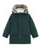 Piumino per bambino in piuma d'oca verde SHERWOOD