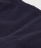 Bralette a tinta unita in cotone ed elastan donna blu SMOKING