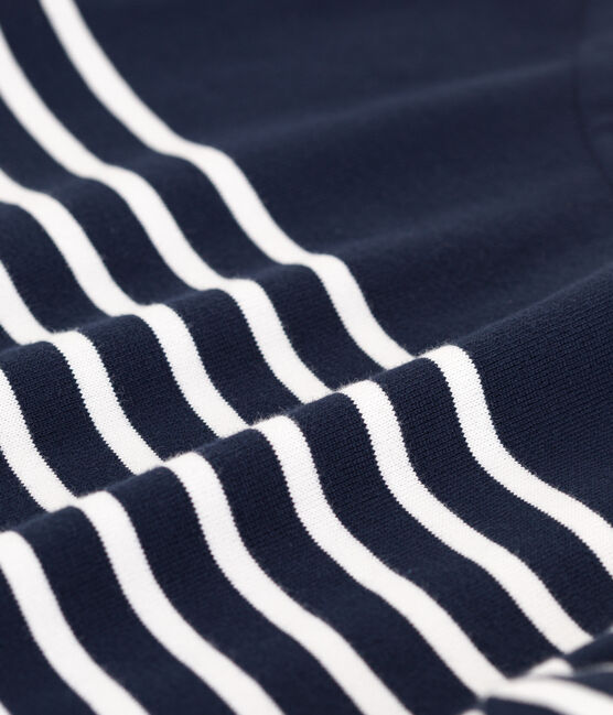 Marinière iconica in cotone Donna blu SMOKING/bianco MARSHMALLOW