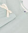 Pigiama donna in cotone millerighe blu PAUL/bianco MARSHMALLOW