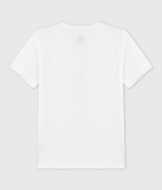 Petit Bateau X La Samaritaine - T-shirt in cotone bianco ECUME