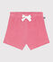 Shorts in spugna di cotone neonato rosa PEONIA