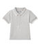 Polo per bebè maschio grigio BELUGA CHINE