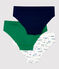 Confezione da 3 slip bambino fantasia trasporti in cotone variante 1