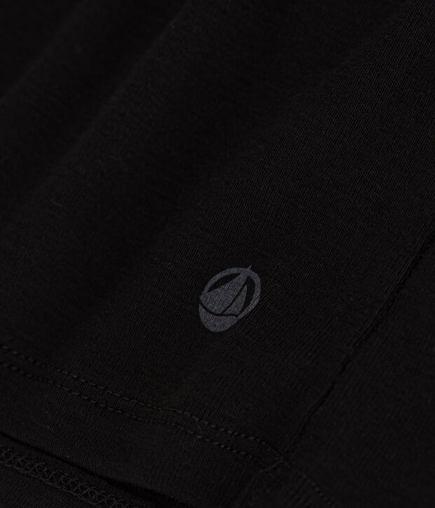 T-shirt L'ICONIQUE cocotte in cotone Donna nero