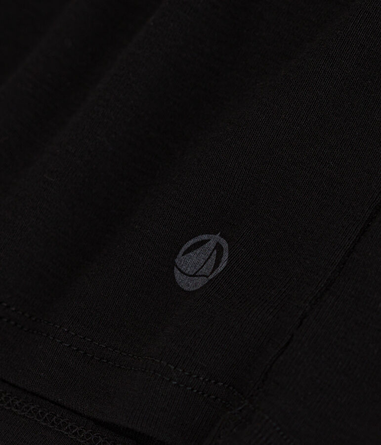 T-shirt L'ICONIQUE cocotte in cotone Donna nero