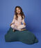 Pigiama snugfit cuore rosa bambina in cotone biologico rosa MINOIS/bianco MARSHMALLOW