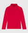 Lupetto in cotone bambino unisex rosso