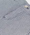 Pantalone bambino in tela di cotone a righe blu MEDIEVAL/bianco MARSHMALLOW