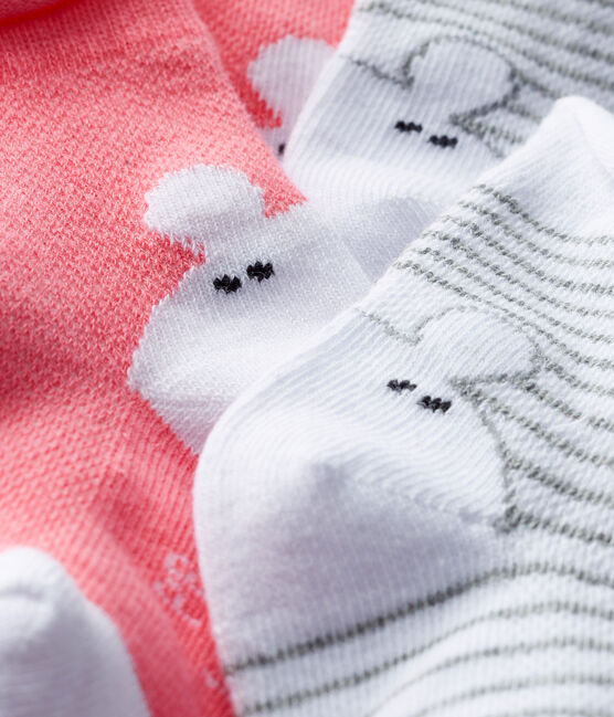 Confezione da 2 paia di calzini bebè unisex variante 1