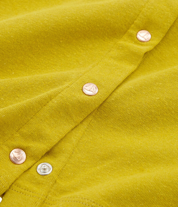 Cardigan bambina verde