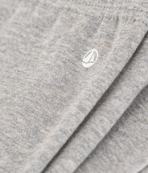 Leggings in cotone per beb&egrave; grigio