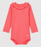 Body in cotone bebè. arancione PEACHY