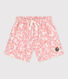 Shorts in cotone con stampa bambina