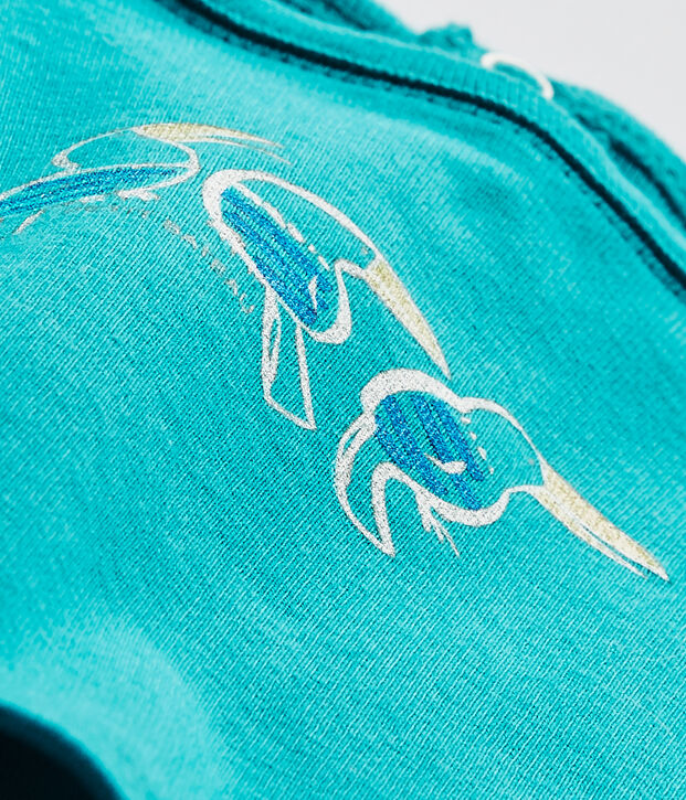 T-shirt beb&eacute; bambino maniche corte verde Verger