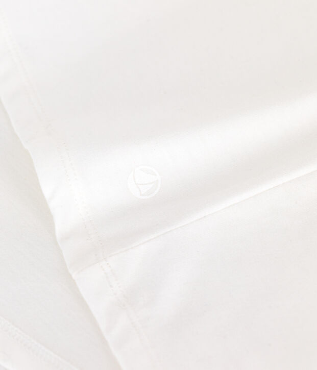 T-shirt donna Le Droit in cotone tinta unita bianco