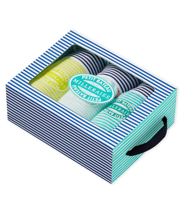 Trio boxer bambino multicolore