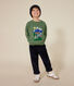 Maglia in tessuto felpato bambino