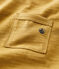 T-shirt bebè tinta unita a maniche corte in jersey giallo ISTRE