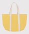 Borsa da mare in cotone tinta unita giallo NECTAR/ AVALANCHE