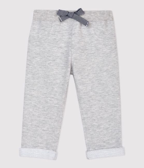 Pantaloni in molleton bebè. grigio BELUGA CHINE