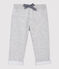 Pantaloni in molleton bebè. grigio BELUGA CHINE