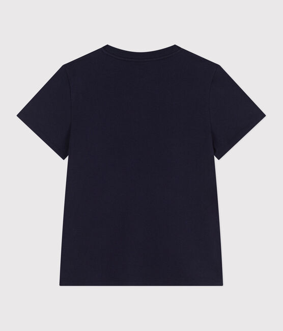 T-shirt donna Le Droit in cotone tinta unita blu SMOKING