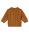 Cardigan in tricot lana e cotone per bebé unisex marrone BRINDILLE