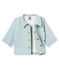 Giacca maschietto a righe blu FONTAINE/bianco MARSHMALLOW